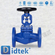 Didtek 100% Test DIN Bellows Globe Valve